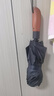 小魔全自动晴雨伞男女晴雨两用折叠伞高端轻奢木柄商务雨伞大号男士黑 实拍图