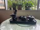 康乐品 龙腾紫砂功夫茶具套装 家用原矿紫砂壶茶杯茶盘整套泡茶具礼盒装 紫砂茶具龙腾14头【礼盒装】+千川盘 实拍图