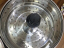 美厨（maxcook）不锈钢蒸锅 36cm二层蒸锅汤锅复底 高盖感温燃气电磁炉通用MCZ016 实拍图