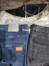 2025夏季薄款七分牛仔裤男士宽松直筒弹力7分牛仔短裤休闲5分中裤 蓝色 32 建议125-135斤 实拍图