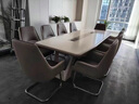 高档烤漆会议桌长桌大中型办公室简约现代会议桌培训洽谈桌椅组合 2.2米（烤漆会议桌）【包送安】 实拍图