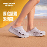 斯凯奇泡泡鞋|夏季女鞋外穿包头踩屎感洞洞鞋厚底增高沙滩凉拖鞋 实拍图