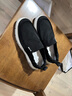 百丽透气休闲布鞋男25款夏一脚蹬懒人鞋A2095BM5 黑色 38 实拍图
