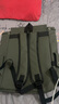 袋鼠双肩包男大容量旅行背包防泼水商务电脑包初中高中大学生男女书包 绿色 实拍图