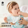 babycare婴儿口水巾透气薄款纯棉新生儿围嘴宝宝纱布围嘴鲸鱼乐车3条装 实拍图