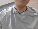 法藤（Phiten）日本原装羽生结弦同款METAX小V项链TOPV型项环男女仓炎通用项圈 黑黑 50厘米 实拍图