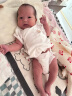 好奇（Huggies）铂金装纸尿裤S96片(4-8kg)新生儿小号婴儿尿不湿小桃裤裸感超薄 实拍图