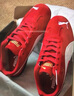 彪马（PUMA）ROSE朴彩英同款SPEEDCAT薄底T头鞋男女红色休闲鞋 406329 烈焰红-02 39 实拍图