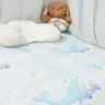 babycare婴儿天丝苎麻凉席宝宝透气凉垫幼儿园抗菌凉席跳舞熊56*100CM 实拍图