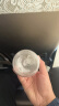 希乐Tritan塑料杯男运动水瓶女高颜值户外杯子便携带滤网 雪球白680ml 实拍图