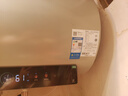 美的（Midea）国家补贴20%终身免换镁棒80升电热水器3300W变频省电一级能效节能安全水电分离F8033-JE6(HE) 实拍图