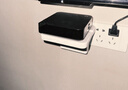 公牛（BULL）置物架插座/滑动可移动转插头/一转三无线 免打孔路由器机顶盒摄像头收纳架 适用正/斜五孔 无开关 实拍图