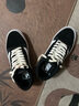 VANS范斯官方 升级款ComfyCush Old Skool舒服运动鞋低帮 黑色  38.5 实拍图