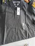 TOMMY HILFIGER25春夏新款男透气珠地网眼通勤修身短袖T恤/镶边翻领POLO衫 【修身款】石墨深灰P7I XL （推荐：155-170斤） 实拍图
