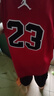 NIKE JORDAN 耐克AJ童装男童23号篮球服背心2026夏季网眼透气儿童衣服 杰斯特红 150 /72 【建议身高140-152cm】 实拍图