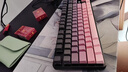 惠普（HP）GK200机械键盘有线办公游戏键盘 20种背光灯效 87键电竞键盘鼠标套装电脑外设键鼠 侧刻黑莓粉【键鼠套装-青轴】 实拍图
