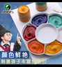 马利(Marie's)儿童丙烯颜料50ml36色套装 小盒装儿童幼儿园彩绘涂鸦画手绘diy石头鞋子创意丙烯防水防晒颜料美术写生 实拍图