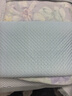 乳胶枕头记忆棉套冰丝夏凉枕套凉席套单人双人长枕套通用 浅蓝色50*30*7-9厘米（冰丝枕套） 不含枕芯 实拍图