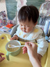 COOKSS儿童辅食碗餐具宝宝碗餐具耐摔防烫儿童小孩训练专用吃饭碗牛油果 实拍图