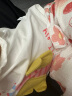 乖奇熊男女宝宝纯棉a类长裤夏季薄款居家裤子婴儿可爱休闲裤夏装束脚裤 米白蓝鲸鱼 90 晒单实拍图