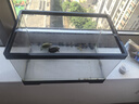 Barbarous Growth乌龟缸家用带晒台爬台生态亚克力饲养箱造景水循环客厅造景小鱼缸 裸缸+升级爬台+一只小乌龟 PET材质30*18*18【高清透白】 武士黑【热卖推荐】 实拍图