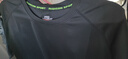 艾伦伯顿（Alen Botun） 运动短袖t恤男夏季吸汗衣宽松跑步女速干衣服健身服凉感冰丝上衣 黑色【冰丝 透气】 3XL (190-220CM) 实拍图