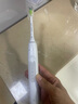 飞利浦（PHILIPS）【肖战推荐】电动牙刷钻石3系 生日礼物 成人情侣款送男生/女友 微泡水流 HX5181/01皓月白 实拍图
