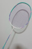 匹克新手桃夭入门系列羽毛球拍碳素纤维专业训练耐打男女耐打白绿 实拍图
