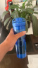 特百惠（Tupperware）晶彩MAX塑料杯600ml男女学生夏季运动水杯子大容量520送礼 纯净蓝 实拍图