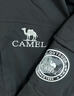 骆驼（CAMEL）【王俊凯同款】户外羽绒服冬季新款连帽羽绒衣中长款保暖防风外套 AA12264035B，幻影黑，男女同款 M 实拍图