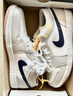 Jordan男子篮球鞋乔丹AJ1 JORDAN 1 运动鞋553558-146白 41 实拍图