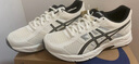 亚瑟士ASICS男鞋透气跑鞋运动鞋缓震舒适跑步鞋 GEL-CONTEND 4 白色/银色 39.5 实拍图