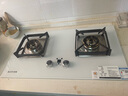百得（BEST）华帝出品燃气灶嵌入式双灶 家用炉具 5.2KW大火力 双边定时白色钢化玻璃面板 一级能效节能省气 QE602B管道天然气 5.2KW 实拍图