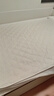 水星家纺全棉面料床护垫抗菌防螨透气吸湿保护垫 1.5米床 白 实拍图
