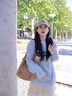 MAKEUP KITTEN单肩腋下包女2025新夏季通勤大容量沙滩编织水桶包生日礼物送女友 棕色【大号】 实拍图
