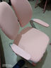 彩虹宝贝 儿童学习椅中小学生家用写字椅可调节手摇升降靠背座椅追背椅 追背椅+旋转扶手-粉【专利款】 学习椅6-18岁儿童书桌椅 实拍图