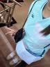 YONEX新款尤尼克斯羽毛球服短裙女yy百褶裙220113运动裙网球裙跑步 220113TCR白色  L 实拍图