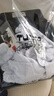 啄木鸟（TUCANO）夏季冰丝短袖t恤男翻领POLO体恤衫中年宽松免烫半袖爸爸装男上衣 黑色 2XL (180) 建议150-165斤 实拍图
