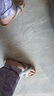 回力家居亚麻拖鞋男女款休闲吸汗干爽舒适耐磨地板拖HL2187灰42-43 实拍图