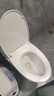 松鲸 卫浴家用马桶坐便器大冲力超漩虹吸式静音连体座便器小户型马桶 直冲型【大冲力】+轻音盖板 实拍图