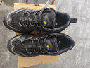 乐途（LOTTO）跑步鞋男鞋春冬加绒保暖轻便黑鞋减震休闲鞋男皮面运动鞋旅游鞋子 黑色·男【网面透气】 44 实拍图