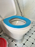 4季马桶垫家用马桶坐垫泡沫款坐便套坐便器垫圈 两个装蓝色 实拍图