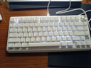 联想（Lenovo）小新K5 客制化机械键盘79键环诺青轴全键热插拔键线分离Gasket结构适配斗战者笔记本 白巧布朗尼 实拍图