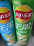 可比克烧烤味薯片105g*4连罐装办公室经典休闲零食小吃膨化食品 实拍图