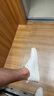 百丽时尚小白鞋男鞋25厚底一脚蹬休闲板鞋A1920 白色-打孔  44 实拍图