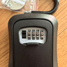 美冠卫士（MEIGUANWEISHI）装修钥匙密码盒挂锁挂式免安装栏杆密码锁盒装修钥匙量大定制公司 G7 型 黑色 全合金外壳 挂式 实拍图