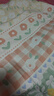 A类六层纯棉纱布软席婴儿睡垫床盖床单机洗双面四季可用单独软席 花园里 (缩水率10%  别拍小了) 240cm*250cm （横纹）缩后220*230 实拍图