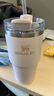 STANLEY网红吸管杯水杯保温杯大容量办公车载不锈钢杯子591ML-晶粉色 实拍图