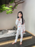 俞兆林（YUZHAOLIN）儿童睡衣纯棉夏季薄款男女童家居服套装宝宝空调服中小童衣服童装 实拍图