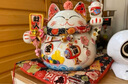 侑家良品 招财进宝招财猫自动摇手客厅摆件 开业礼品 14寸大号 实拍图